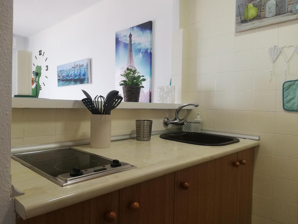 Coqueto apartamento con vista al mar Castillo Bajo Esterno foto