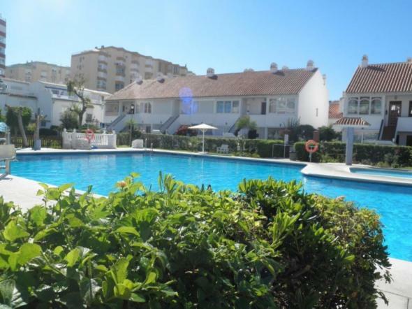 Coqueto apartamento con vista al mar Castillo Bajo Esterno foto